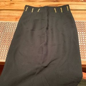 VINTAGE Studio 0001 by FERRE BLACK SKIRT